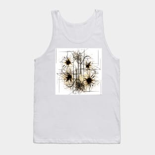 Black holes pattern 02 Tank Top